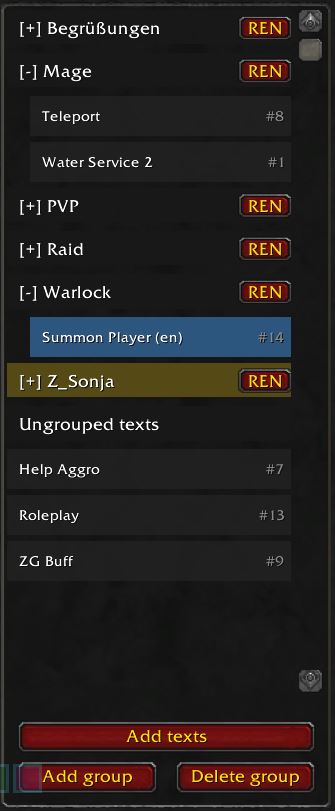 RP Roleplay Messages & Auto Layering Addon - World of Warcraft Addons ...